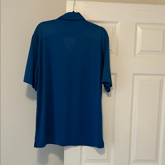 Greg Norman Collection Deep Blue Polo Shirt - Picture 2 of 3